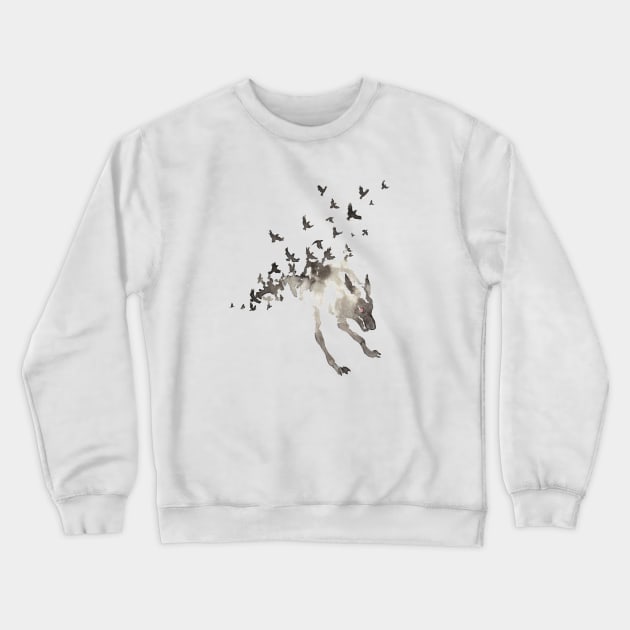 Murder of Crows Crewneck Sweatshirt by charamath